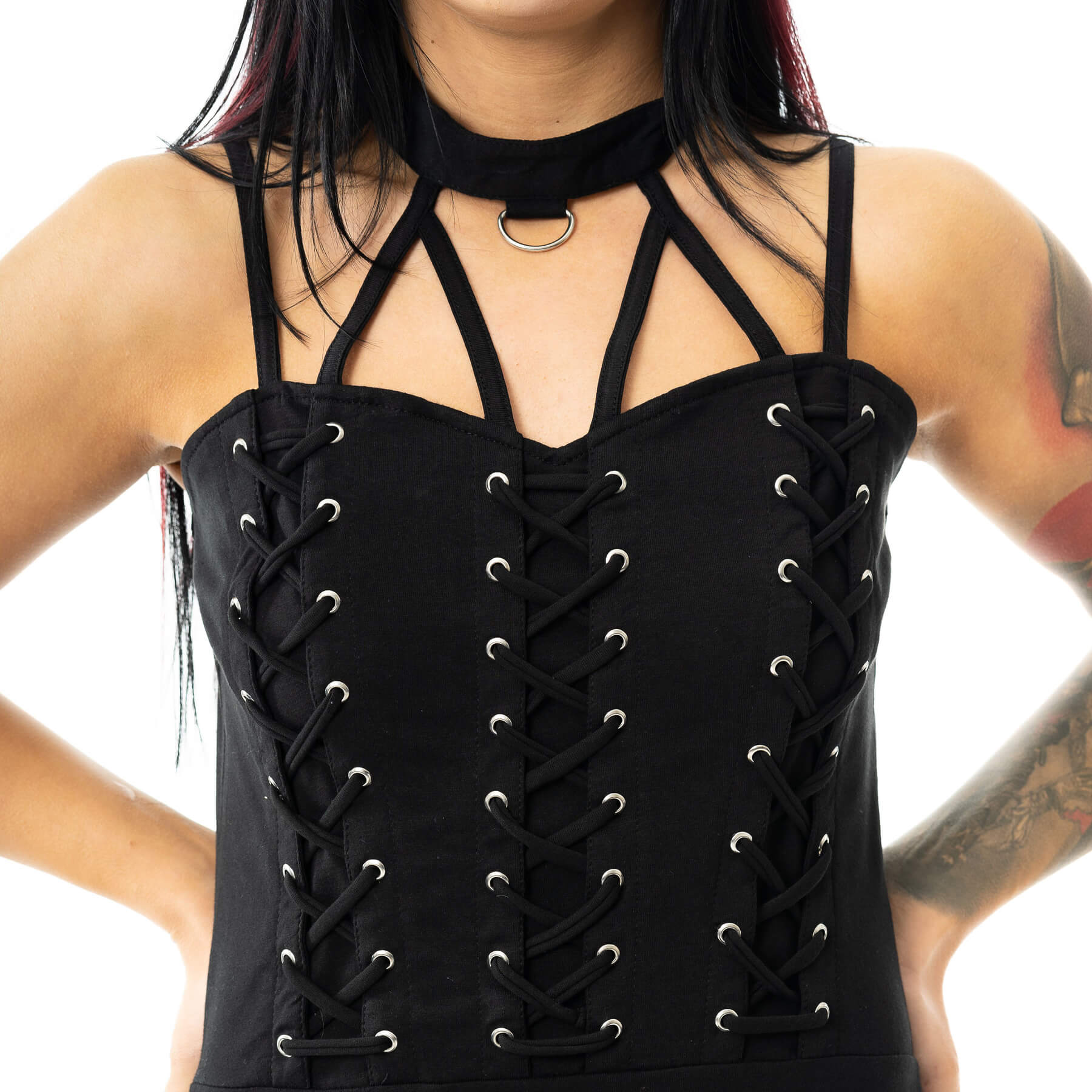 KEONI DRESS – BLACK