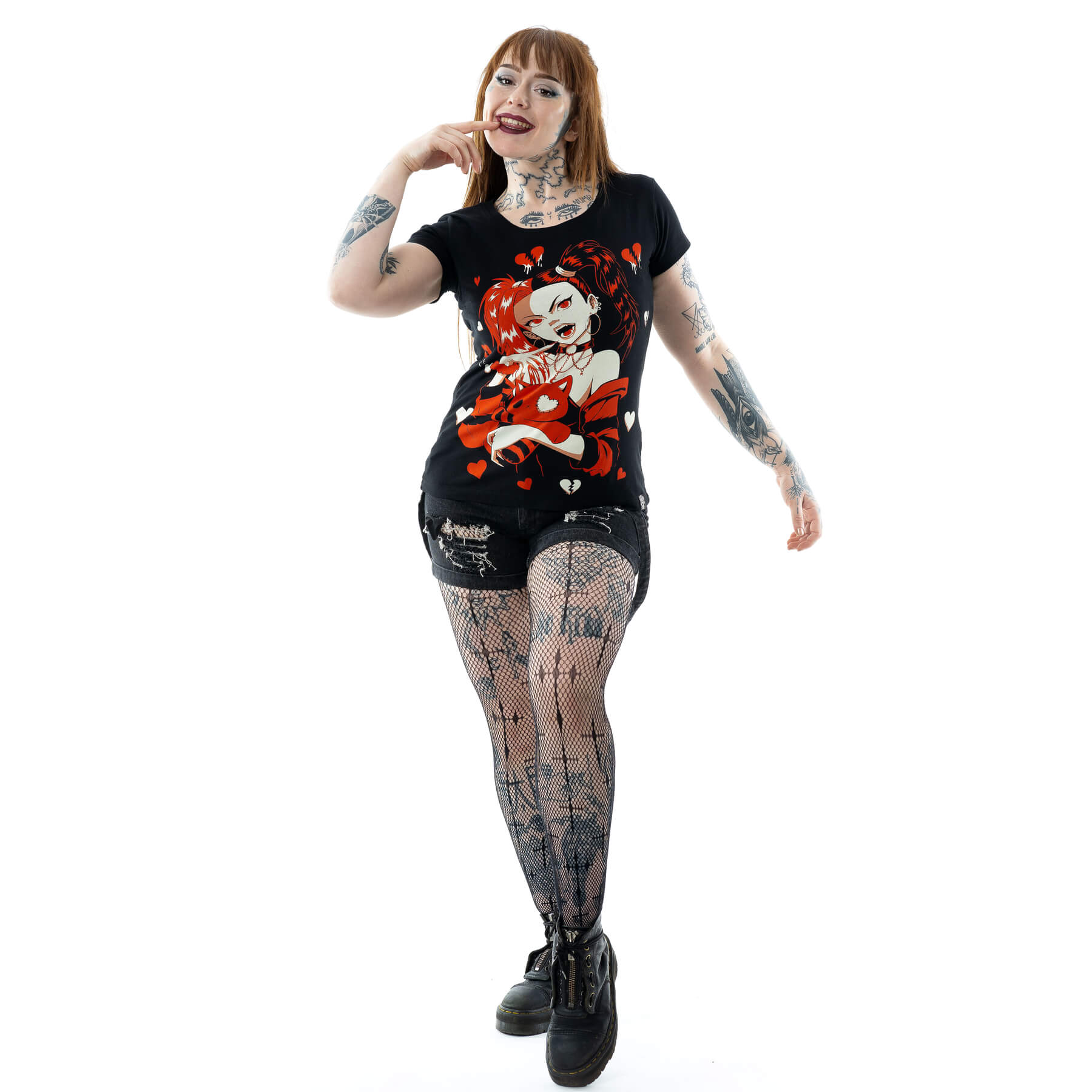 VOODOO VAMP T SHIRT – BLACK