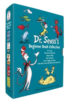 Dr. Seuss’s Beginner Book Boxed Set Collection: The Cat in the Hat; One Fish Two Fish Red Fish Blue Fish; Green Eggs and Ham; Hop on Pop; Fox in Socks Dr. Seuss’s Beginner Book Boxed Set Collection: The Cat in the Hat; One Fish Two Fish Red Fish Blue Fish; Green Eggs and Ham; Hop on Pop; Fox in Socks
