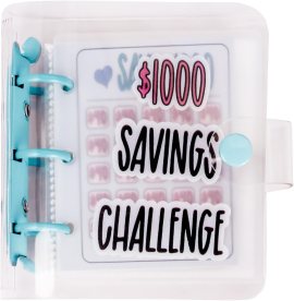 Money Saving Binder, 00 Money Saving Challenge Binder, Reusable Budget Book with Cash Envelopes Blue Money Saving Binder, 00 Money Saving Challenge Binder, Reusable Budget Book with Cash Envelopes Blue