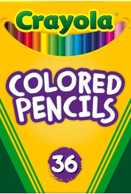 Crayola Colored Pencils (36ct), Kids Pencil Set, Pre-Sharpened Coloring Book Pencils for Kids & Adults, Arts & Crafts Supplies, Coloring Gift, Ages 3+ Crayola Colored Pencils (36ct), Kids Pencil Set, Pre-Sharpened Coloring Book Pencils for Kids & Adults, Arts & Crafts Supplies, Coloring Gift, Ages 3+