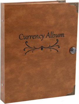 Currency Paper Money Collection Album Book for Collectors Currency Paper Money Collection Album Book for Collectors
