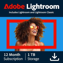 Adobe Lightroom 1TB | AI-assisted photo editor | 12-Month Subscription with auto-renewal |PC/Mac | Digital Download Adobe Lightroom 1TB | AI-assisted photo editor | 12-Month Subscription with auto-renewal |PC/Mac | Digital Download