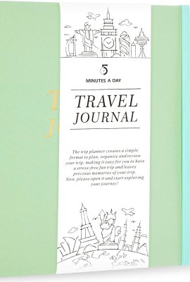 Travel Journal for Women, Adventure Book for 20 Trips, Travelling Planner Notebook Diary for Traveler, Vocation Planner, Travel Gifts(126 Pages, Light Green) Travel Journal for Women, Adventure Book for 20 Trips, Travelling Planner Notebook Diary for Traveler, Vocation Planner, Travel Gifts(126 Pages, Light Green)