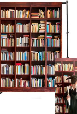 AOFOTO 3x5ft Bookshelf Background Bookcase Photography Backdrop for Video Recording Library Book Store Adult Student Portrait Meeting Video Call Conference Photo Studio Props Vinyl Drape Wallpaper AOFOTO 3x5ft Bookshelf Background Bookcase Photography Backdrop for Video Recording Library Book Store Adult Student Portrait Meeting Video Call Conference Photo Studio Props Vinyl Drape Wallpaper