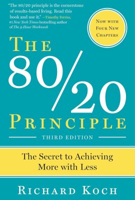 The 80/20 Principle: The Secret to Achieving More with Less The 80/20 Principle: The Secret to Achieving More with Less
