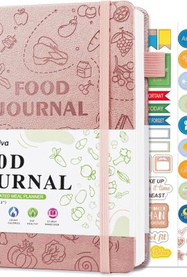 Food Journal for Women Weight Loss & Fitness – Meal Planner & Calorie Counter Book | A5 Food Diary for Gym, Yoga & Healthy Eating | Undated Wellness Nutrition Journal for Women & Men Workout, Gold Food Journal for Women Weight Loss & Fitness – Meal Planner & Calorie Counter Book | A5 Food Diary for Gym, Yoga & Healthy Eating | Undated Wellness Nutrition Journal for Women & Men Workout, Gold