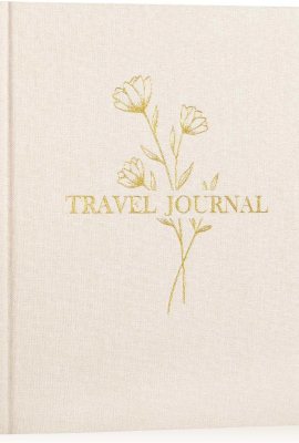 Lanpn Travel Photo Journal Notebook for Women Men, Linen Travel Log Diary Scrapbook Memory Book with Prompts, Anniversary Journals Traveling Gifts (Beige, 110 Pages) Lanpn Travel Photo Journal Notebook for Women Men, Linen Travel Log Diary Scrapbook Memory Book with Prompts, Anniversary Journals Traveling Gifts (Beige, 110 Pages)