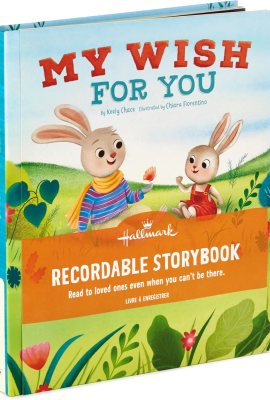 Hallmark Recordable Book for Children (My Wish for You) Easter Basket Stuffers Hallmark Recordable Book for Children (My Wish for You) Easter Basket Stuffers