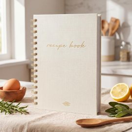 Aesthetic Blank Recipe Book with Linen Cover – Write in Your Own Recipes Aesthetic Blank Recipe Book with Linen Cover – Write in Your Own Recipes