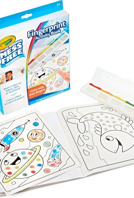 Crayola Color Wonder Mess Free Fingerprint Activity Book, Finger Painting Alternative, Arts & Crafts Gift for Kids Ages 3+ Crayola Color Wonder Mess Free Fingerprint Activity Book, Finger Painting Alternative, Arts & Crafts Gift for Kids Ages 3+