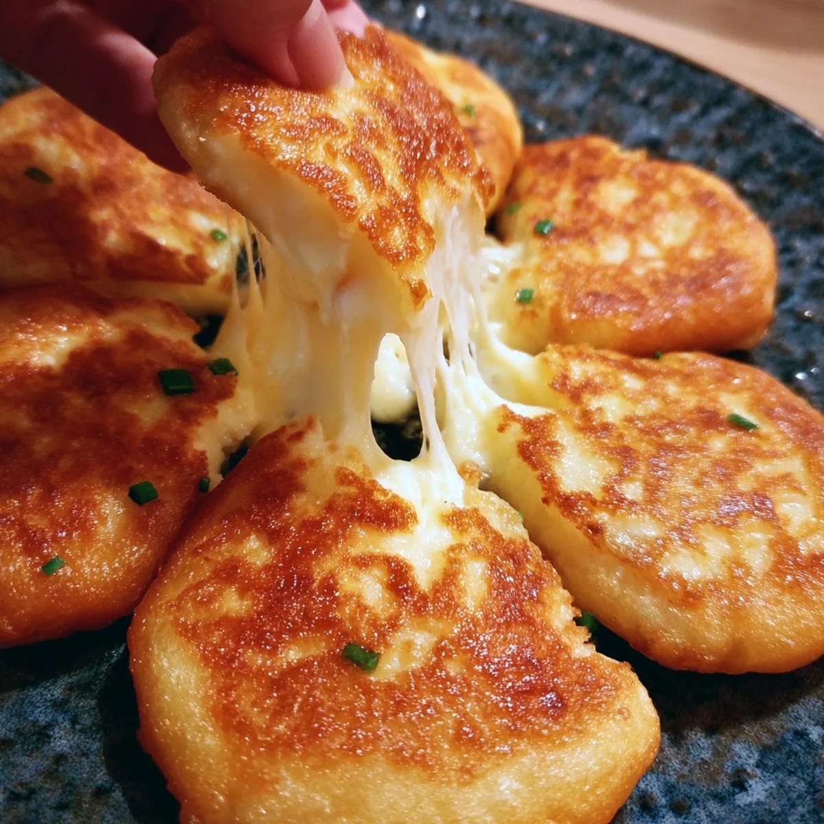 Korean Cheese Pancake Korean Cheese Pancake