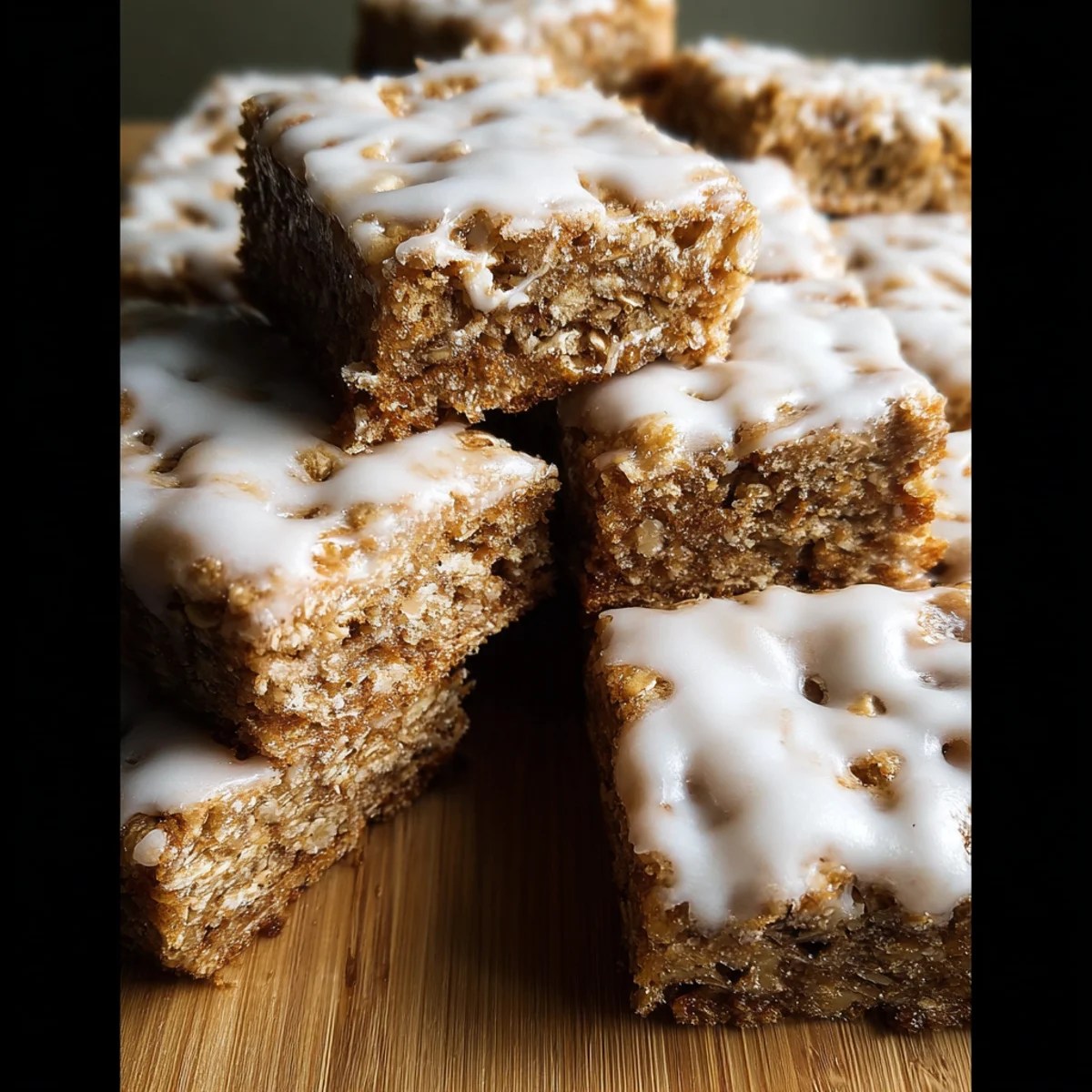 Iced Oatmeal Cookie Bars Iced Oatmeal Cookie Bars