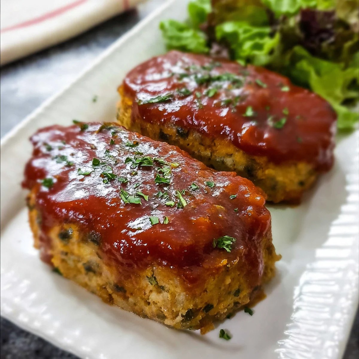 Baked Healthy Mini Turkey Meatloaf – Easy Weeknight Dinner Baked Healthy Mini Turkey Meatloaf – Easy Weeknight Dinner