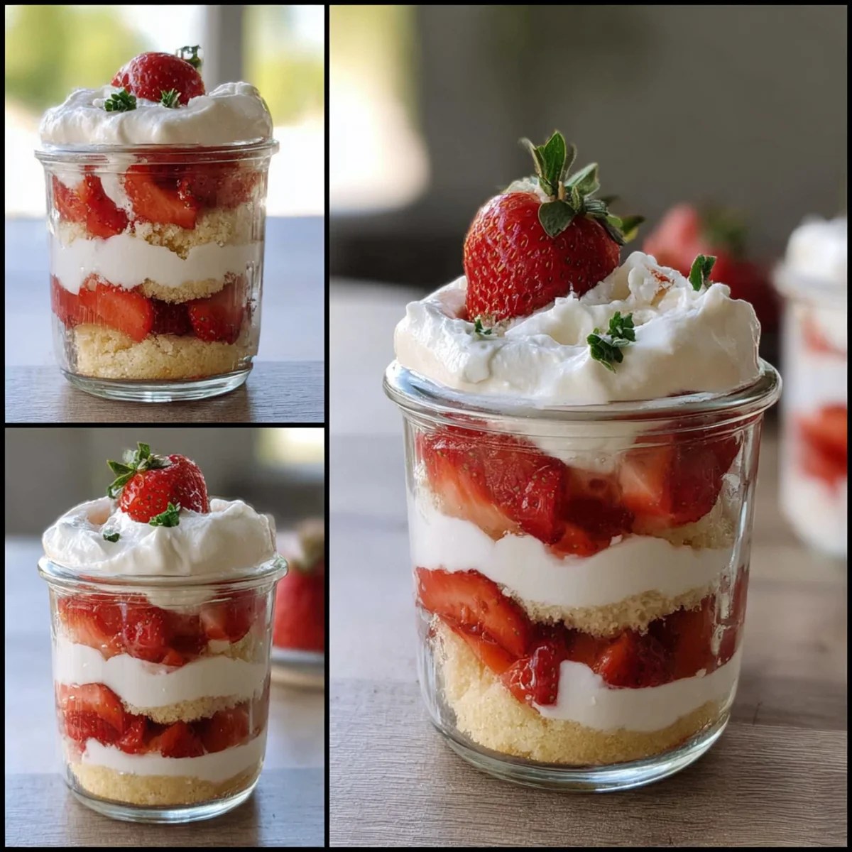 Easy Strawberry Shortcake Trifles Easy Strawberry Shortcake Trifles