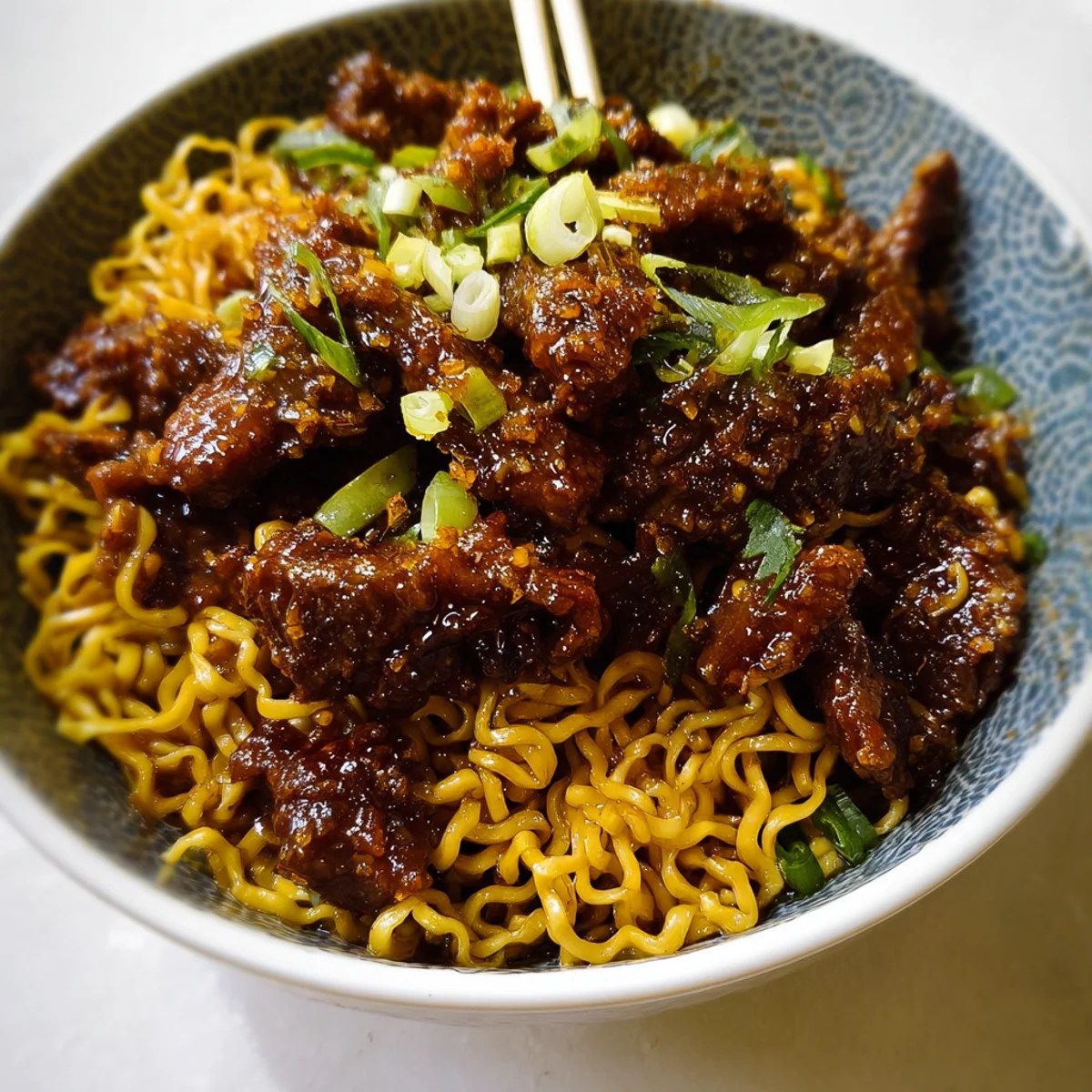 Honey Soy Crispy Beef and Noodles Honey Soy Crispy Beef and Noodles