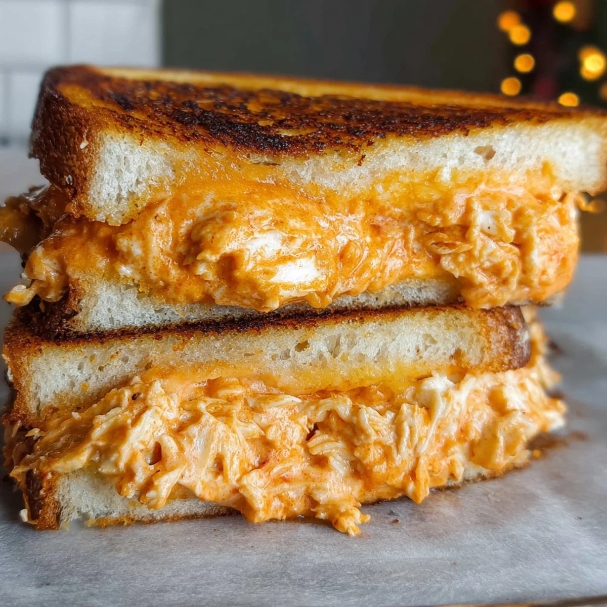 Buffalo Chicken Grilled Cheese Buffalo Chicken Grilled Cheese