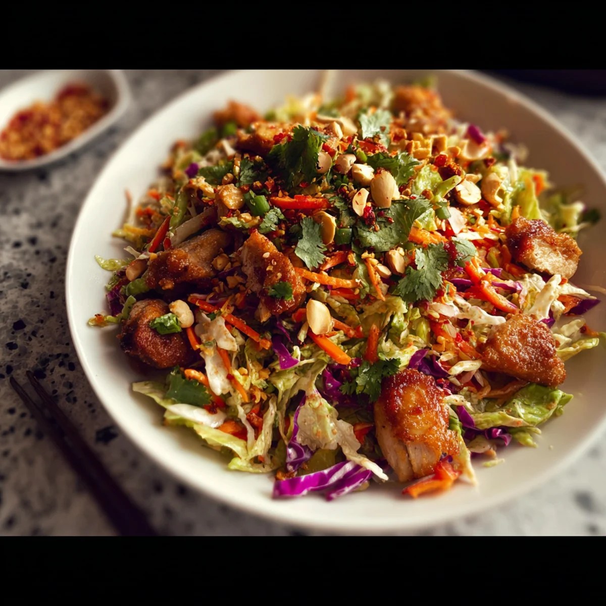 Asian Chicken Crunch Salad Asian Chicken Crunch Salad