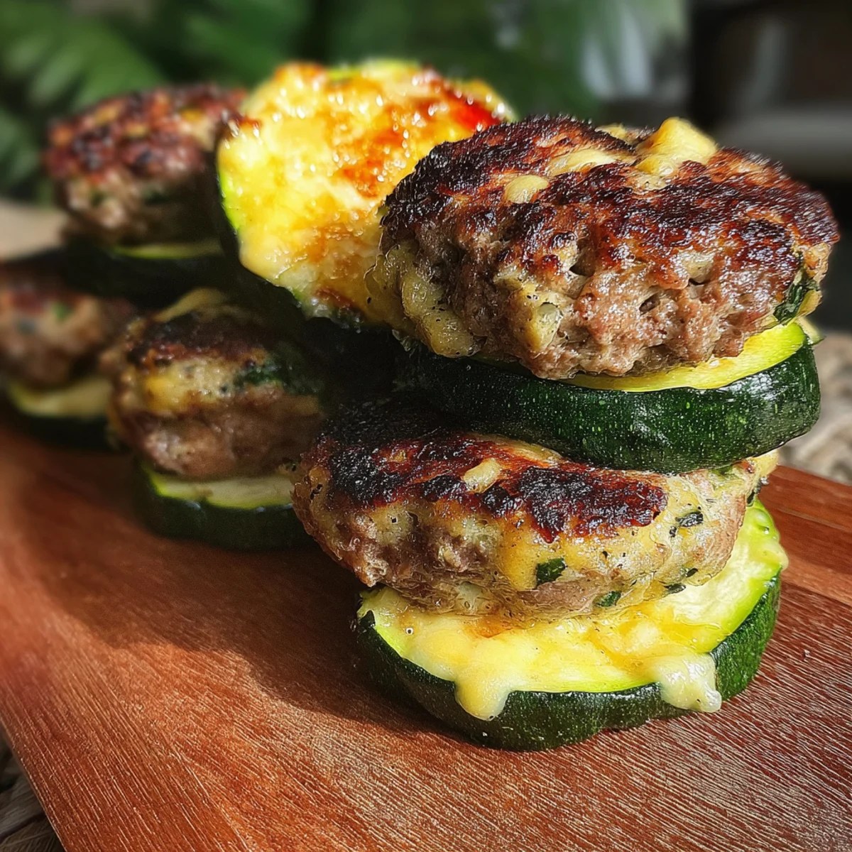 Mini Zucchini Burgers Mini Zucchini Burgers
