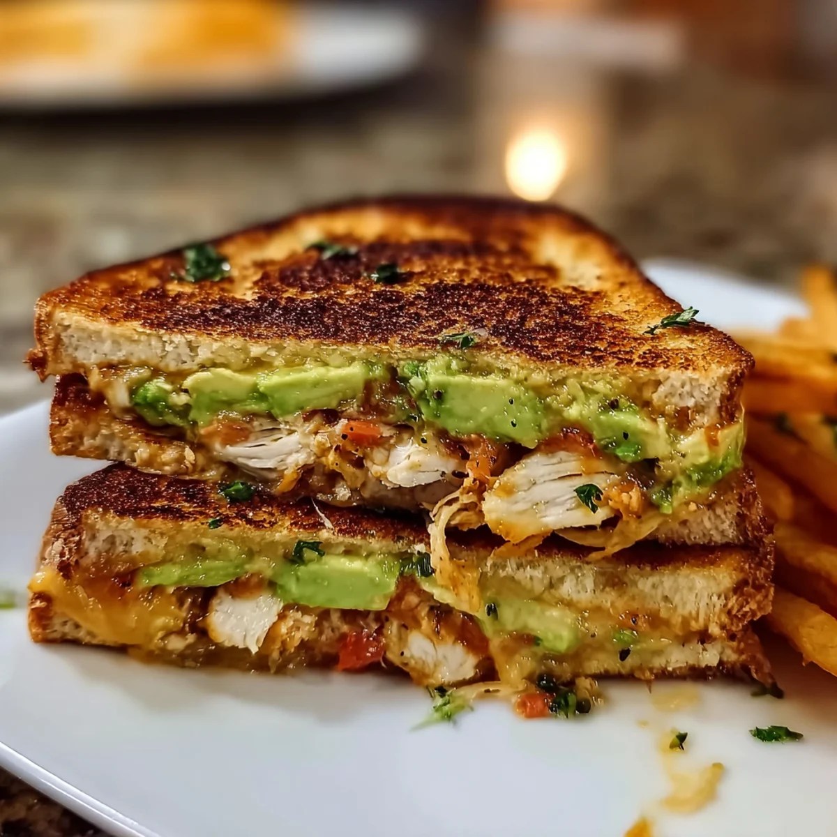 Chicken Avocado Melt Sandwich Chicken Avocado Melt Sandwich