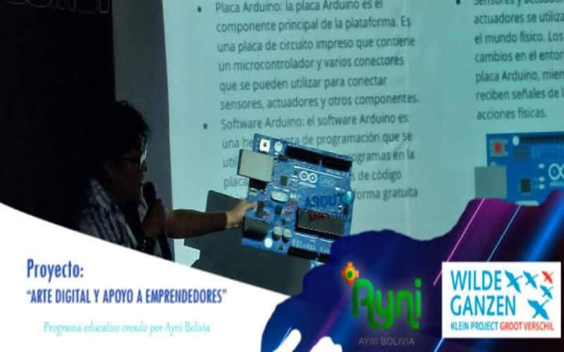 AYNI BOLIVIA FUE AUSPICIADOR DEL “ARDUINO DAY” AYNI BOLIVIA FUE AUSPICIADOR DEL “ARDUINO DAY”