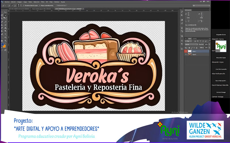 JÓVENES REALIZAN FLYERS Y LOGOTIPOS PARA SUS EMPRENDIMIENTOS JÓVENES REALIZAN FLYERS Y LOGOTIPOS PARA SUS EMPRENDIMIENTOS