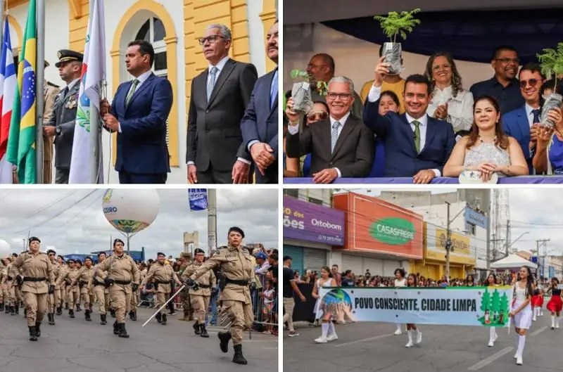 Prefeito de Juazeiro celebra 7 de Setembro com a população e destaca compromisso com cidadania e sustentabilidade Prefeito de Juazeiro celebra 7 de Setembro com a população e destaca compromisso com cidadania e sustentabilidade