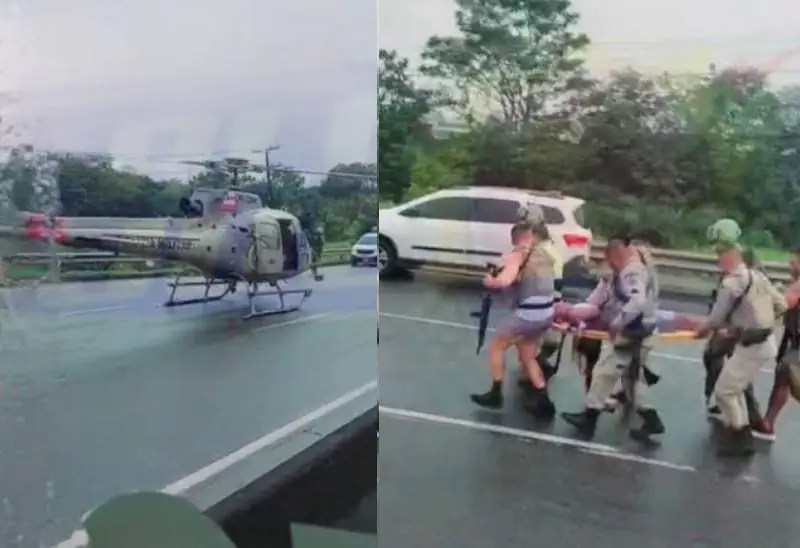 Policial Militar é baleado ao sofrer tentativa de assalto em Simões Filho, BA Policial Militar é baleado ao sofrer tentativa de assalto em Simões Filho, BA