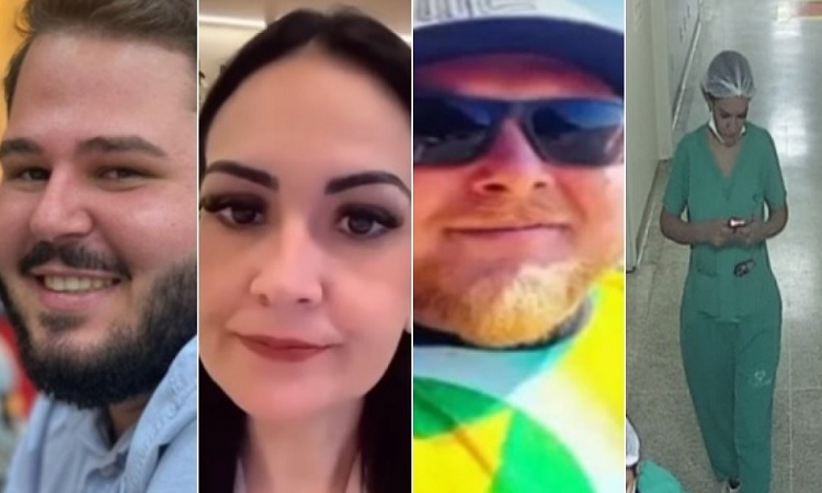 Amante de médica acena para câmera durante encontro amoroso e acaba morto a facadas; mulher, marido e comparsa são presos Amante de médica acena para câmera durante encontro amoroso e acaba morto a facadas; mulher, marido e comparsa são presos