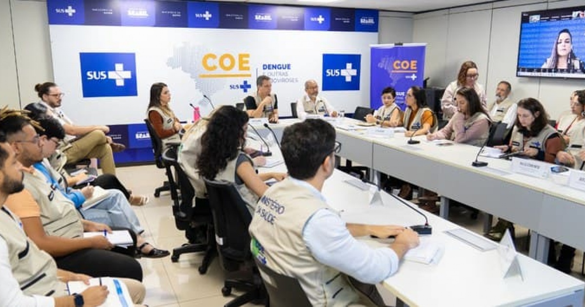 Ministério da Saúde anuncia distribuição de 6,5 milhões de testes rápidos inéditos para dengue no Brasil Ministério da Saúde anuncia distribuição de 6,5 milhões de testes rápidos inéditos para dengue no Brasil