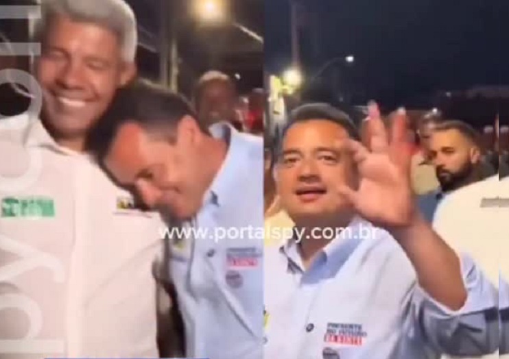 Jerônimo caminha com Andrei por trecho da área central de Juazeiro e moradores pedem visita aos bairros Jerônimo caminha com Andrei por trecho da área central de Juazeiro e moradores pedem visita aos bairros