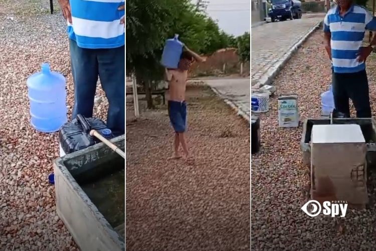 Falta de água em Carnaíba do Sertão, interior de Juazeiro, revolta moradores: Falta de água em Carnaíba do Sertão, interior de Juazeiro, revolta moradores: