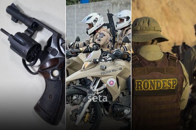Homem é preso com arma de fogo e munições durante operação policial na BR-235, em Juazeiro, BA Homem é preso com arma de fogo e munições durante operação policial na BR-235, em Juazeiro, BA