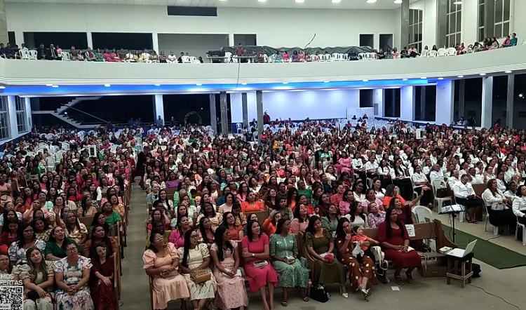 “No Secreto com Deus”: Congresso de mulheres reúne fiéis em igreja evangélica de Juazeiro, BA “No Secreto com Deus”: Congresso de mulheres reúne fiéis em igreja evangélica de Juazeiro, BA