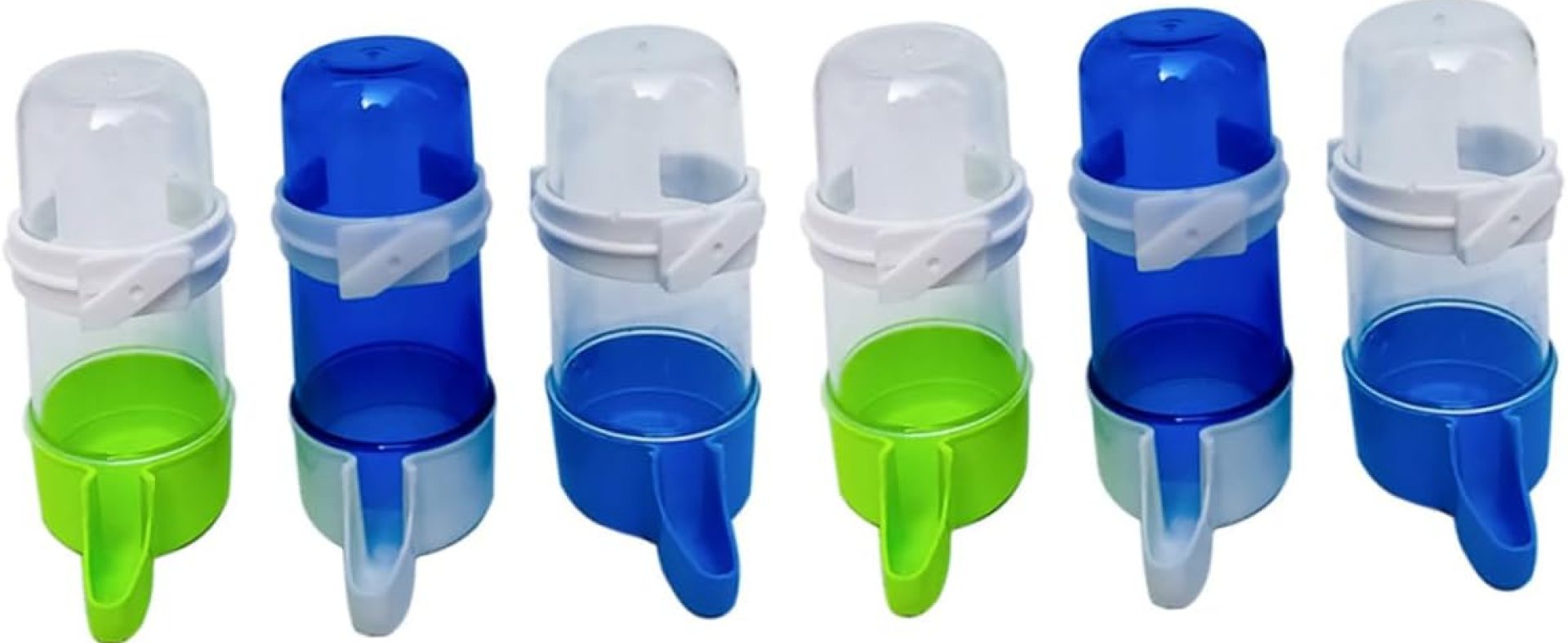 Garneck 6Pcs Automatic Bird Water Fountain Pet Bird Drinking Bowls for Parrots and Birds Essential Bird Feeding and Watering Supplies Garneck 6Pcs Automatic Bird Water Fountain Pet Bird Drinking Bowls for Parrots and Birds Essential Bird Feeding and Watering Supplies