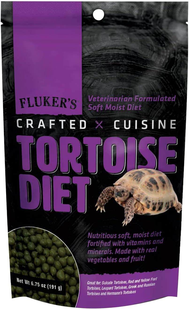 Fluker’s Crafted Cuisine Diet, Tortoise Food, Made with Real Fruits & Veggies, 6.75 oz Fluker’s Crafted Cuisine Diet, Tortoise Food, Made with Real Fruits & Veggies, 6.75 oz