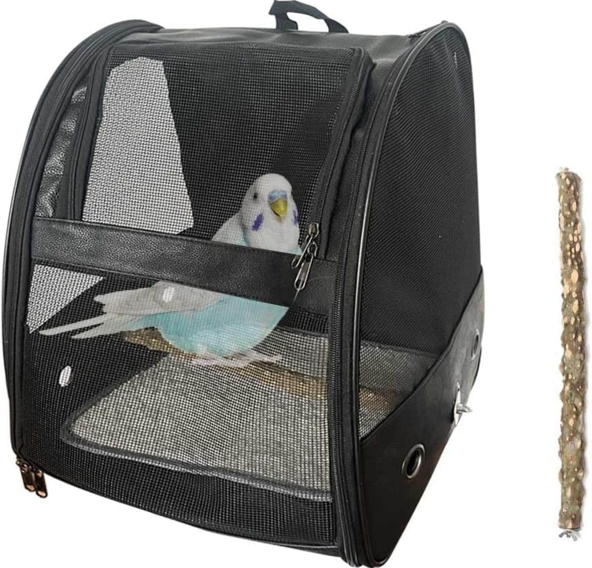 Bird Carrier Backpack,Bird Travel Carrier with Stand Perch,Waterproof Pads,Breathable & Portable,for Small Birds, Green Cheek, Cockatiel, Parrot Bird Carrier Backpack,Bird Travel Carrier with Stand Perch,Waterproof Pads,Breathable & Portable,for Small Birds, Green Cheek, Cockatiel, Parrot