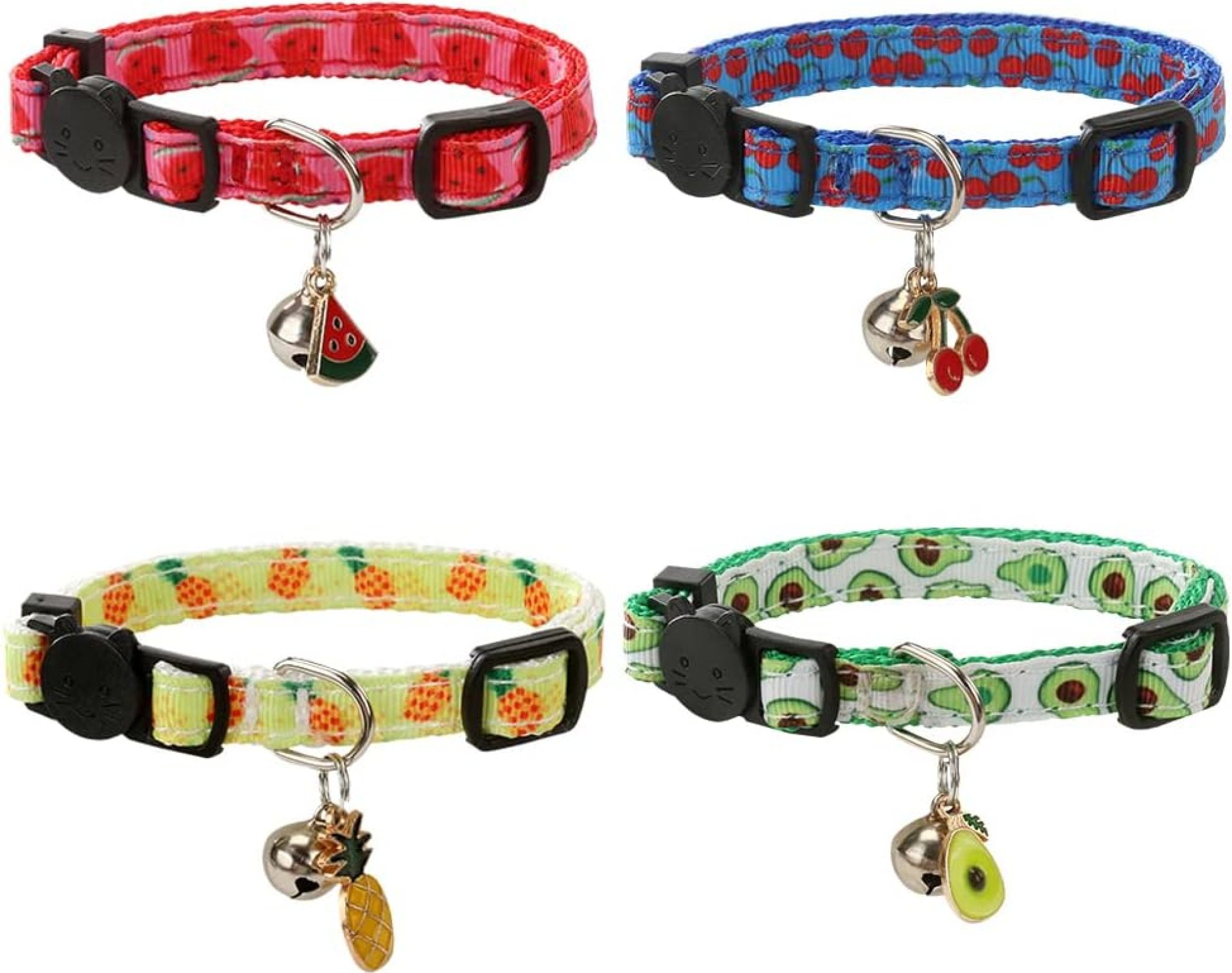 SuperBuddy Cat Collars Breakaway with Bell – 4 Pack Cat Safety Collars for Boys & Girls – Safety Buckle Kitten Collar for Pet Supplies,Stuff,Accessories SuperBuddy Cat Collars Breakaway with Bell – 4 Pack Cat Safety Collars for Boys & Girls – Safety Buckle Kitten Collar for Pet Supplies,Stuff,Accessories