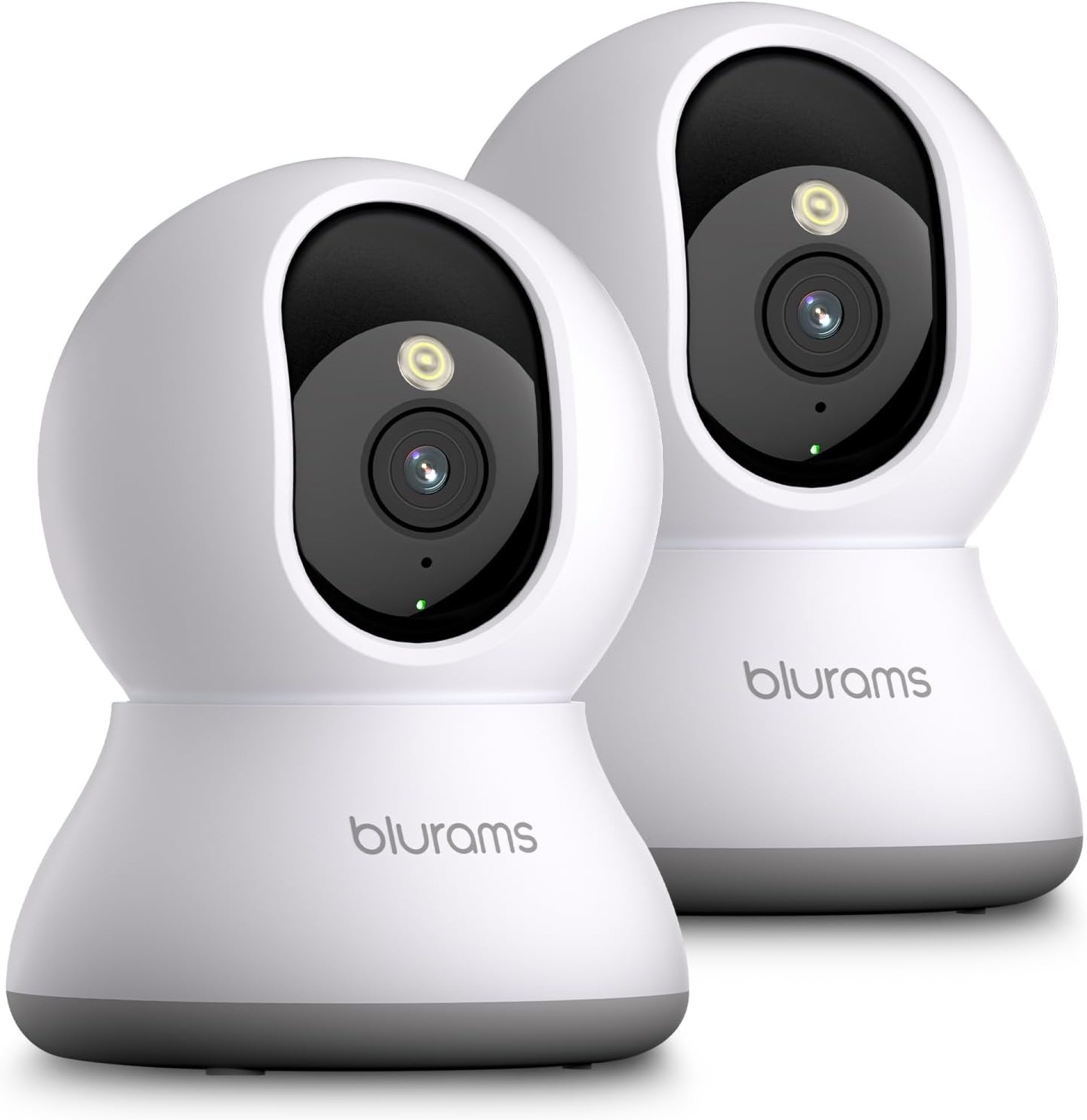 blurams Indoor Security Camera, 2K Pet Camera with Phone App, 360° PTZ Cameras for Home Security Indoor, 2-Way Talk, Motion Tracking, Color/IR Night Vision, Cloud&SD(2.4GHz – 2Pack) blurams Indoor Security Camera, 2K Pet Camera with Phone App, 360° PTZ Cameras for Home Security Indoor, 2-Way Talk, Motion Tracking, Color/IR Night Vision, Cloud&SD(2.4GHz – 2Pack)