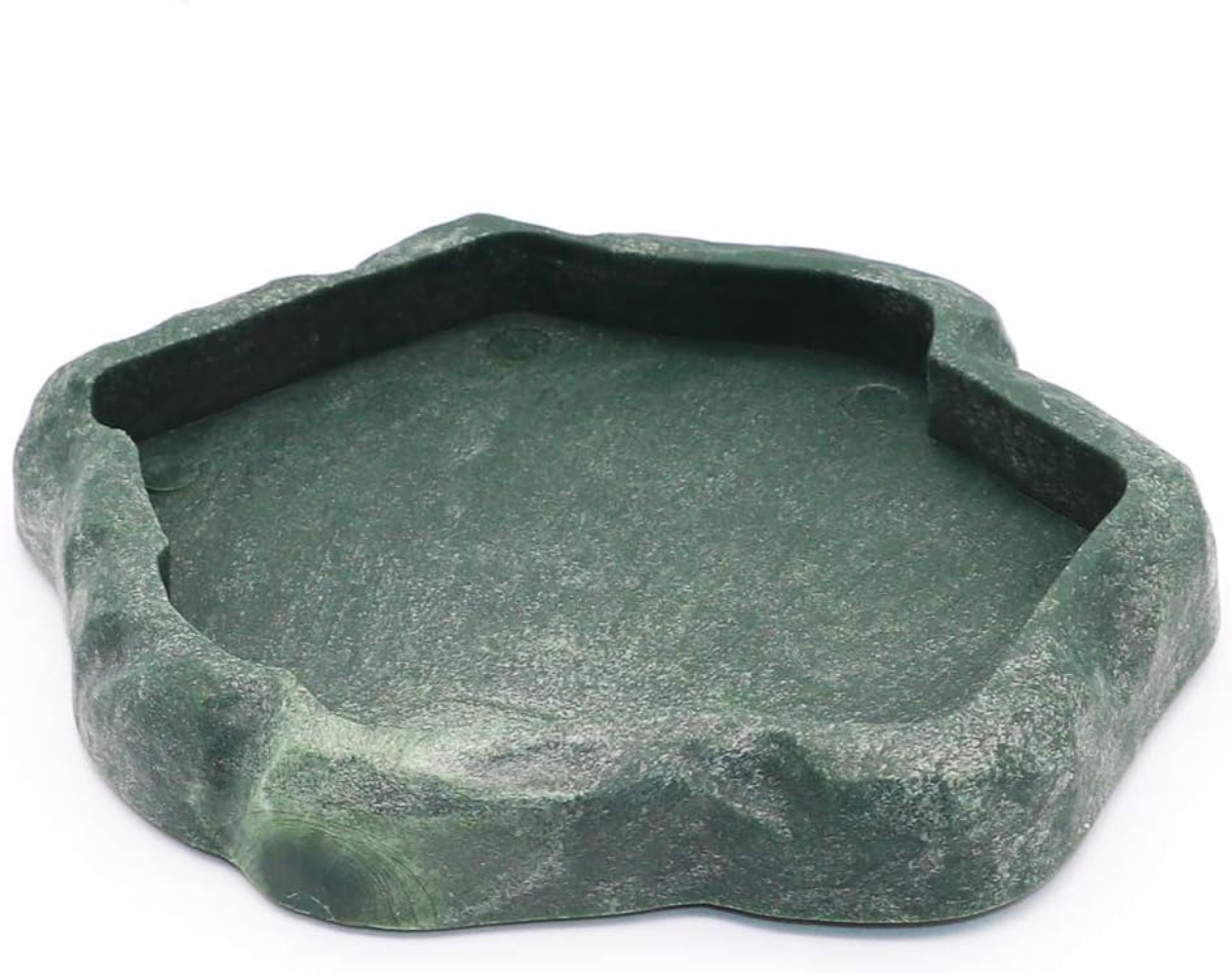 SLSON Reptile Feeder Terraium Bowl Plastic Shallow Reptile Feeder for Food and Water Feeding Dish for Lizard Gecko Bearded Dragon SLSON Reptile Feeder Terraium Bowl Plastic Shallow Reptile Feeder for Food and Water Feeding Dish for Lizard Gecko Bearded Dragon