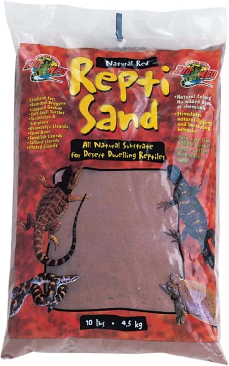 Zoo Med ReptiSand, Natural Red, 10 Pounds Zoo Med ReptiSand, Natural Red, 10 Pounds