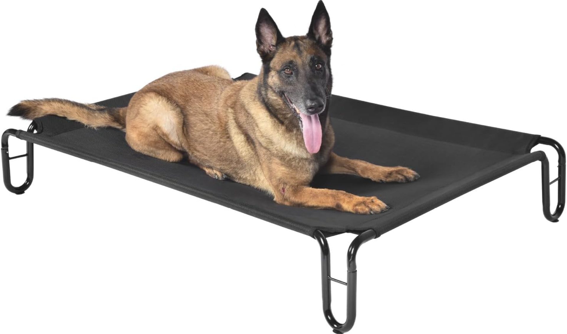 pettycare Elevated Outdoor Dog Bed – Raised Dog Bed for Large Dogs, Waterproof Dog Cot Bed Easy to Assemble, Cooling Elevated Dog Bed with Breathable Teslin Mesh, Durable, Non Slip, Up to 65 lbs,Black pettycare Elevated Outdoor Dog Bed – Raised Dog Bed for Large Dogs, Waterproof Dog Cot Bed Easy to Assemble, Cooling Elevated Dog Bed with Breathable Teslin Mesh, Durable, Non Slip, Up to 65 lbs,Black