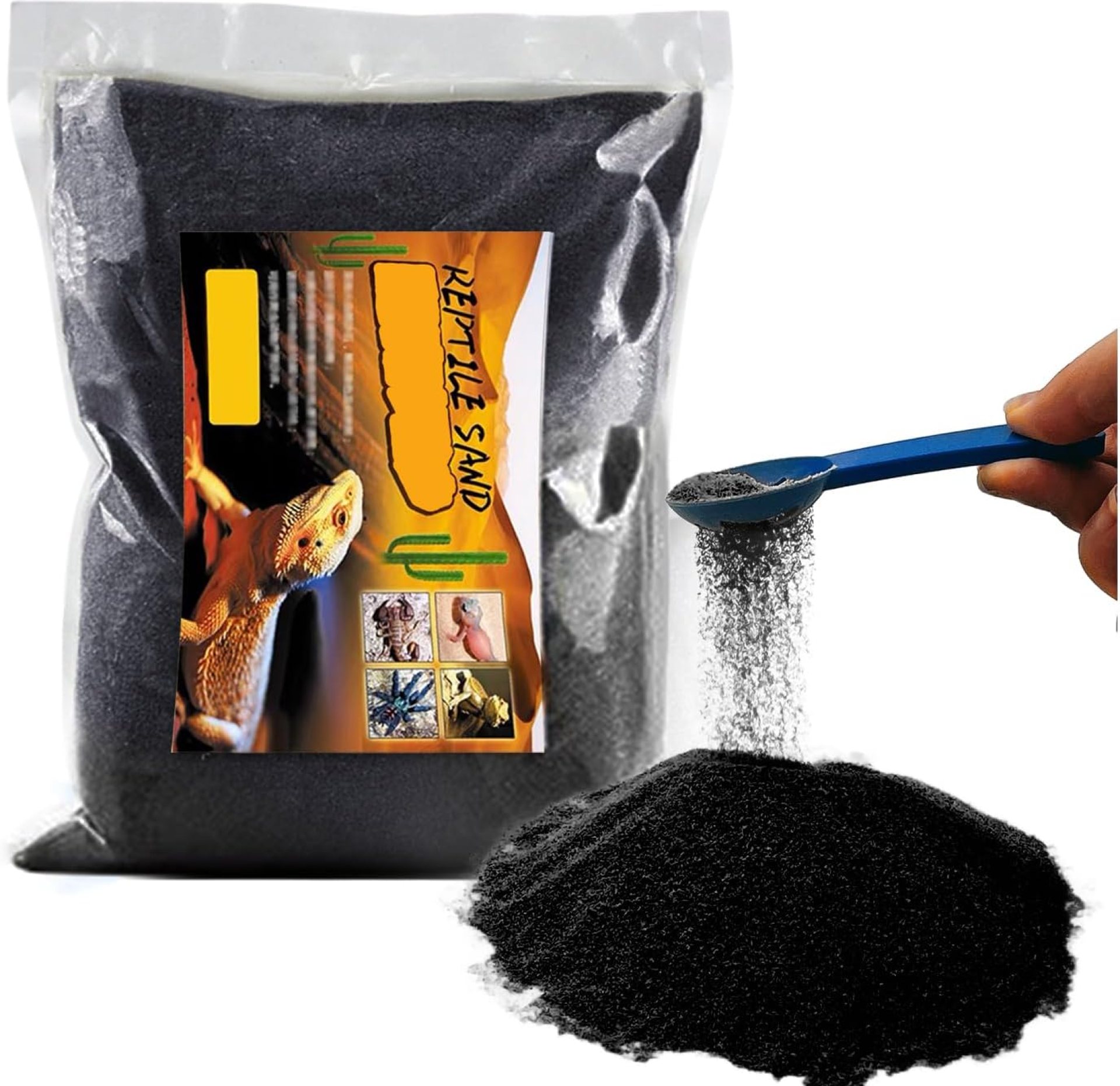 BNOSDM Reptile Sand Bearded Dragons Substrate Sands Lizard Terrarium Bedding Desert Blend for Snakes Geckos Chameleon Tortoise Frogs Scorpion Invertebrates Amphibian(Black) BNOSDM Reptile Sand Bearded Dragons Substrate Sands Lizard Terrarium Bedding Desert Blend for Snakes Geckos Chameleon Tortoise Frogs Scorpion Invertebrates Amphibian(Black)