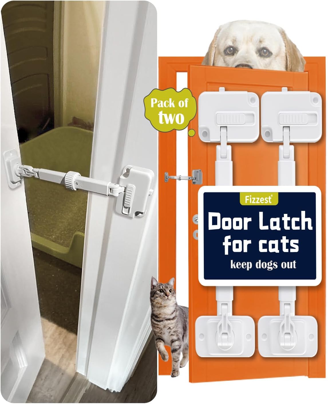 Pet Door Latch Prop,Door Latch for Cats Keep Dogs Out,Kitty Door for Interior Door,Door Opener for Cats Pet Door Latch Prop,Door Latch for Cats Keep Dogs Out,Kitty Door for Interior Door,Door Opener for Cats