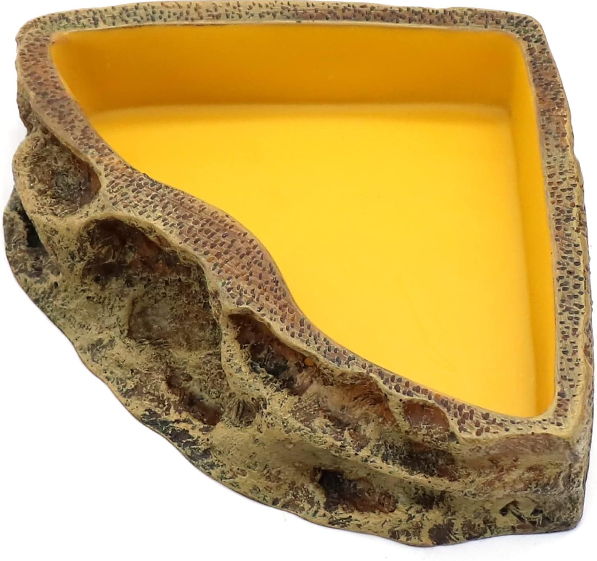 Reptile Feeder Resin Bowl Amphibian Reptile Bowl for Lizard Gecko Bearded Dragon Turtle Reptile Feeder Resin Bowl Amphibian Reptile Bowl for Lizard Gecko Bearded Dragon Turtle