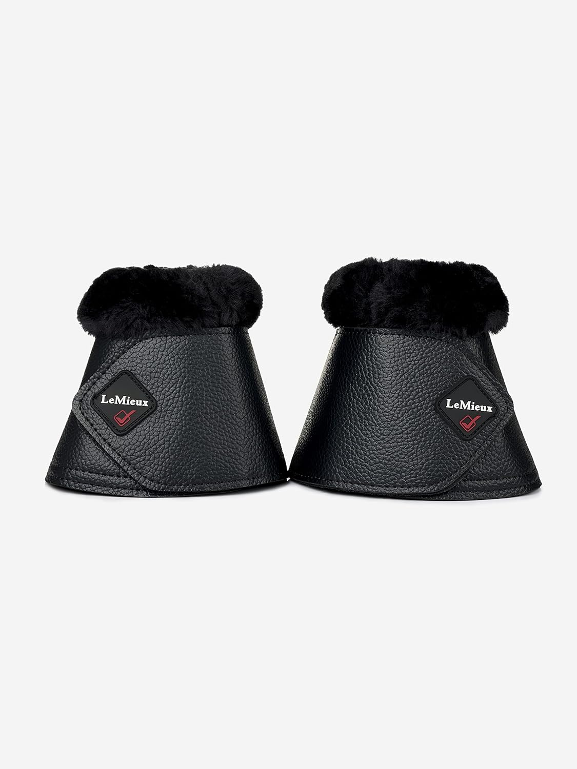 LeMieux Fleece WrapRound Overreach Horse Boots – Protective Gear and Training Equipment – Equine Boots, Wraps & Accessories (Black – Large) LeMieux Fleece WrapRound Overreach Horse Boots – Protective Gear and Training Equipment – Equine Boots, Wraps & Accessories (Black – Large)
