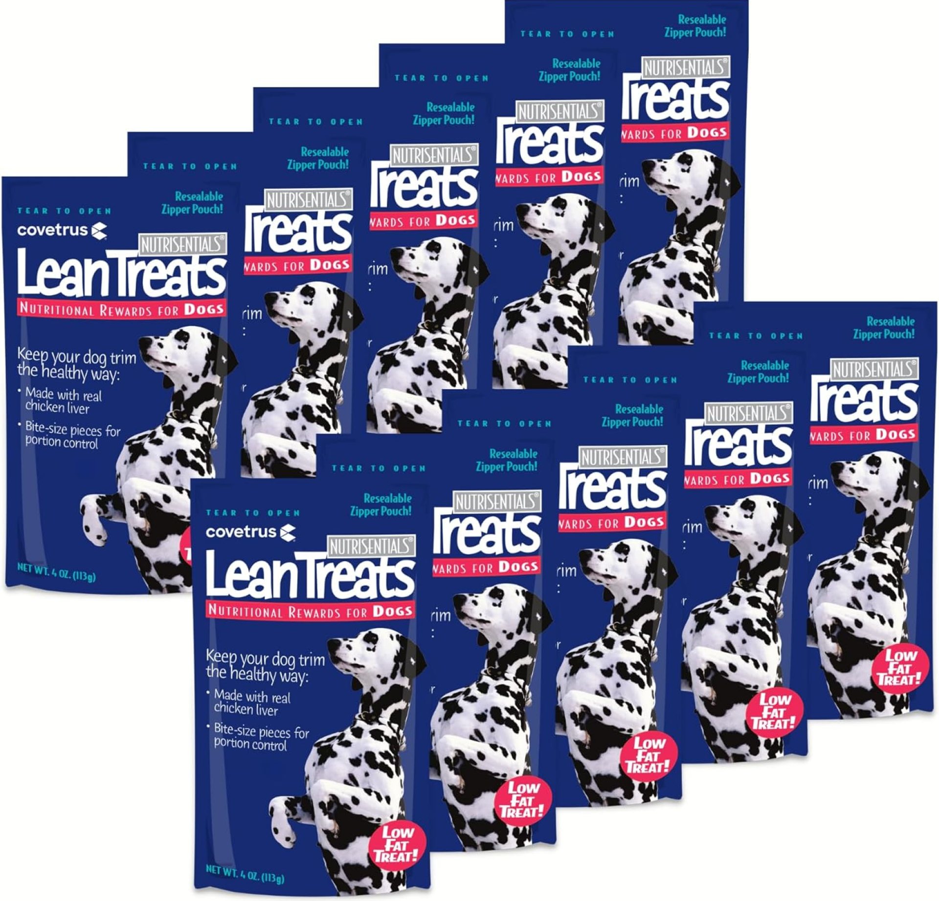 Nutrisential Lean Treats for Dogs – Soft Dog Treats for Small & Medium Dogs – Nutritional Low Fat Bite Size K9 Treats – Chicken Flavor – 10 Pack – 4oz Nutrisential Lean Treats for Dogs – Soft Dog Treats for Small & Medium Dogs – Nutritional Low Fat Bite Size K9 Treats – Chicken Flavor – 10 Pack – 4oz