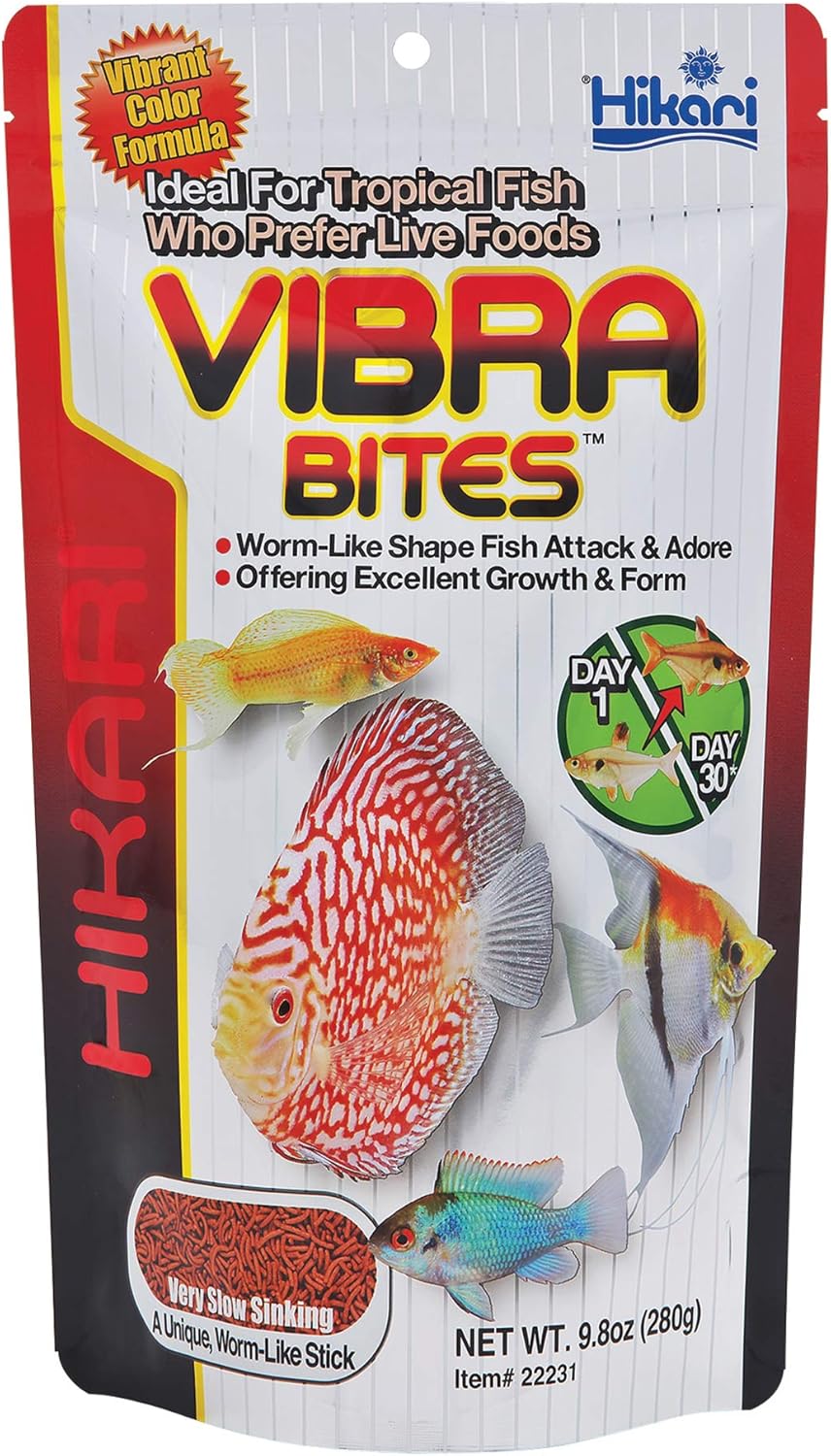 Hikari Vibra Bites, fish flavor (9.8oz), Red Hikari Vibra Bites, fish flavor (9.8oz), Red