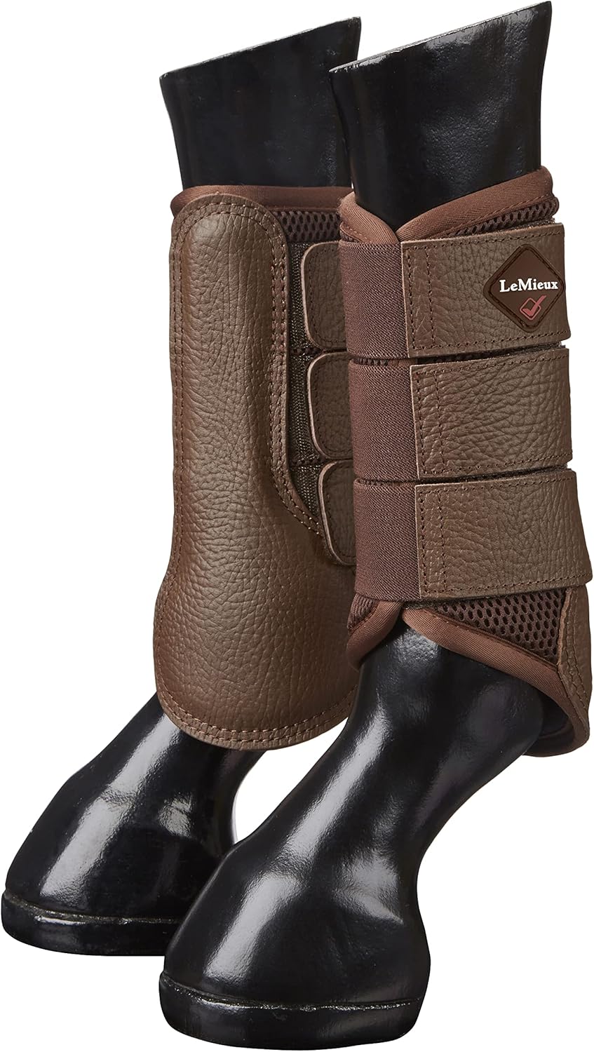 LeMieux Brown Mesh Brushing Horse Boots – Protective Gear and Training Equipment – Equine Boots, Wraps & Accessories LeMieux Brown Mesh Brushing Horse Boots – Protective Gear and Training Equipment – Equine Boots, Wraps & Accessories