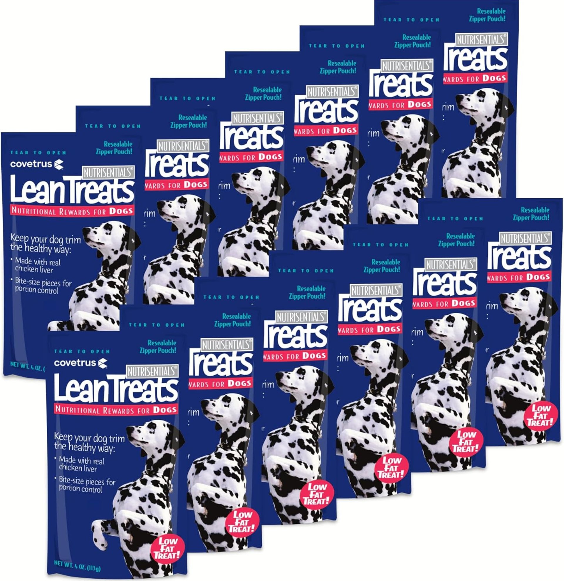 Nutrisential Lean Treats for Dogs – Soft Dog Treats for Small & Medium Dogs – Nutritional Low Fat Bite Size K9 Treats – Chicken Flavor – 12 Pack – 4oz Nutrisential Lean Treats for Dogs – Soft Dog Treats for Small & Medium Dogs – Nutritional Low Fat Bite Size K9 Treats – Chicken Flavor – 12 Pack – 4oz